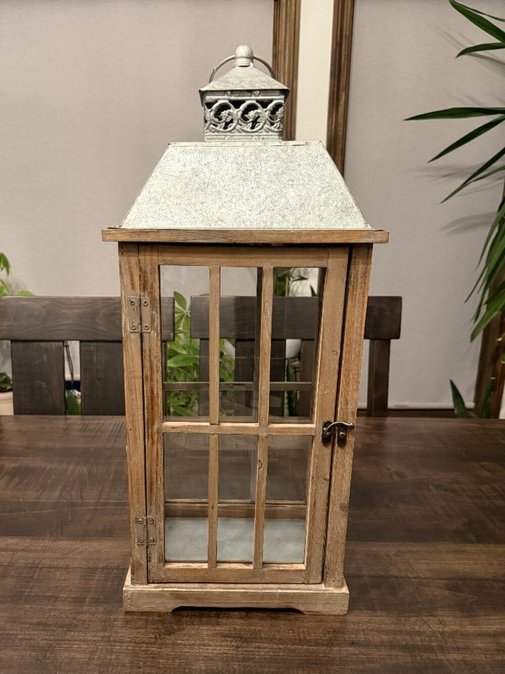 Vintage Wooden Decorative Lantern